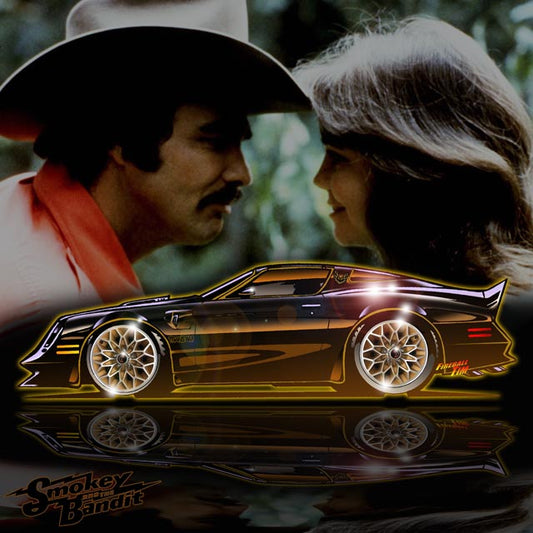 Smokey and the Bandit Trans Am Concept Art by Fireball Tim Garage