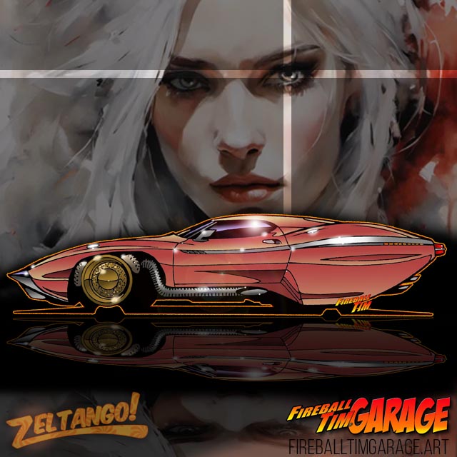 The CREATIVE PROCESS of CONCEPT ART & CAR DESIGN... – Fireball Tim Garage
