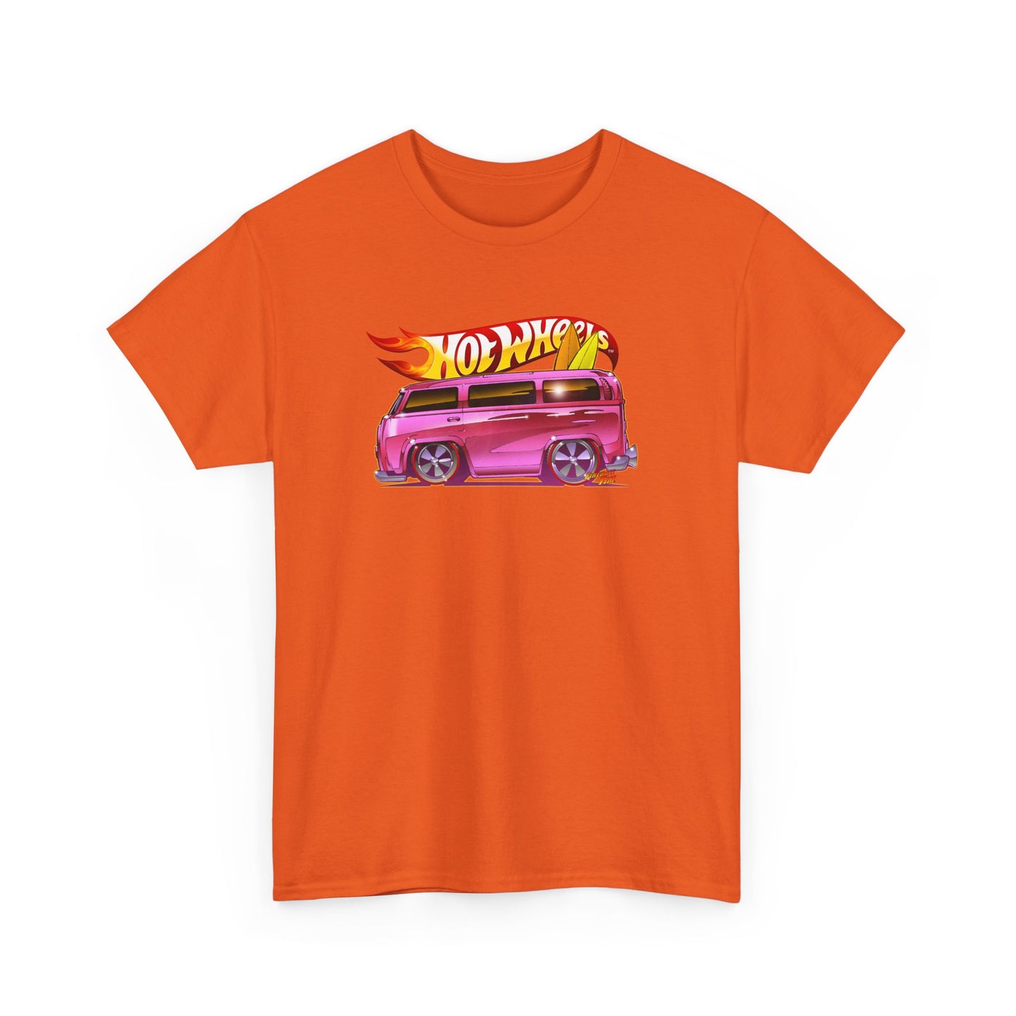 HOT WHEELS PINK BEACH BOMB BUS Tee Shirt - Multiple Colors