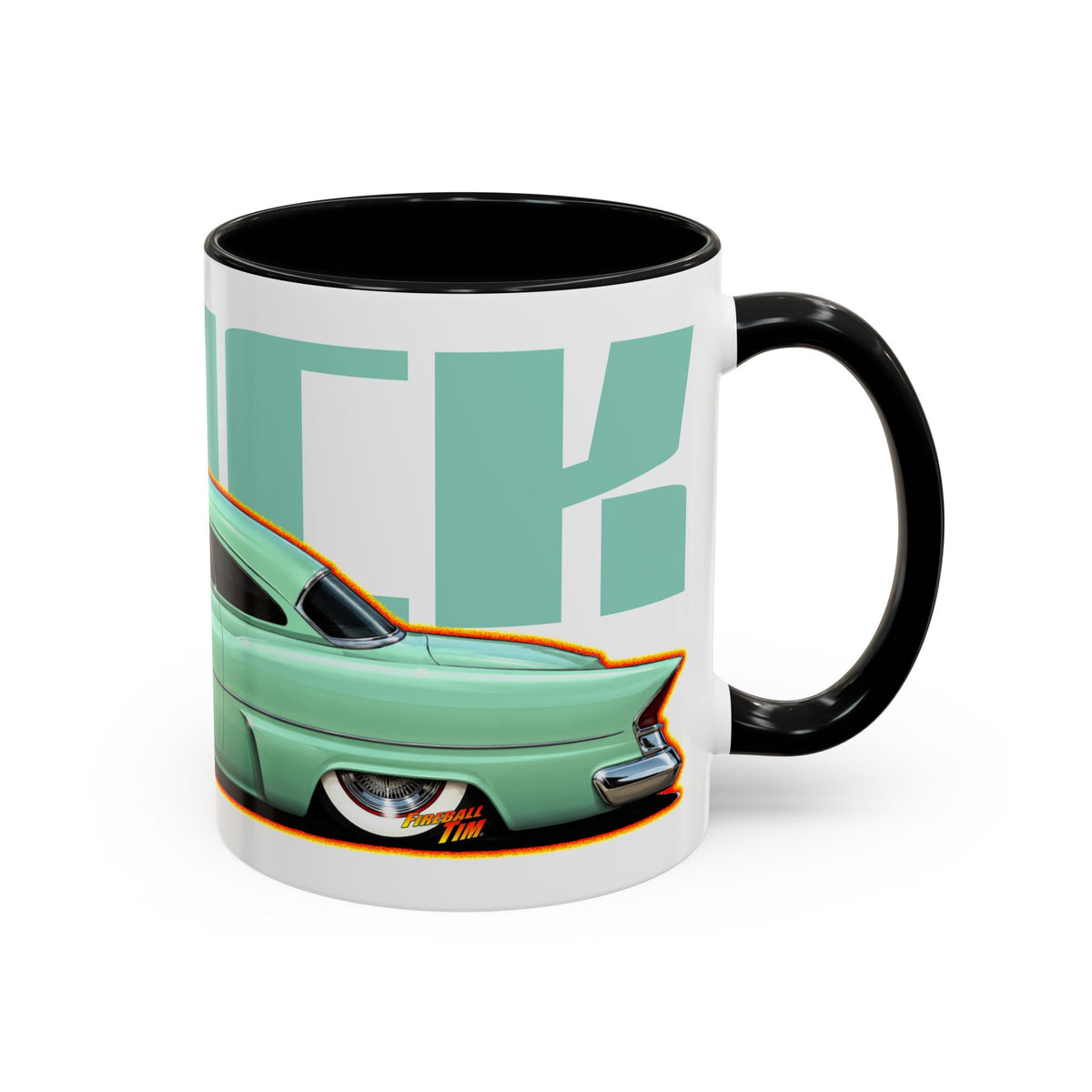 BUICK 1953 Kustom Special Collectible Fireball Art Coffee Mug - 2 Sizes