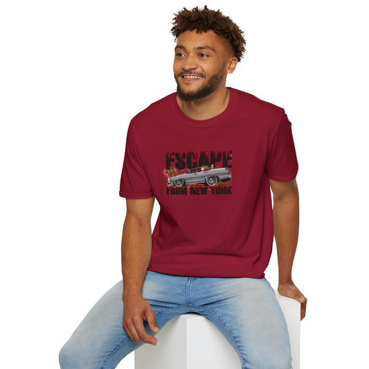 ESCAPE FROM NEW YORK Duke Cadillac Concept Art Softstyle T-Shirt 6 Colors