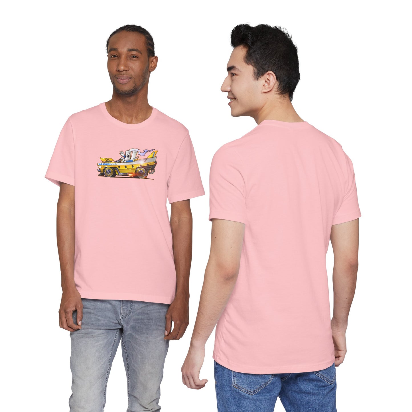 BUDDY CRUISE BUDDYMOBILE Custom Car Art Short Sleeve Tee in 17 Colors