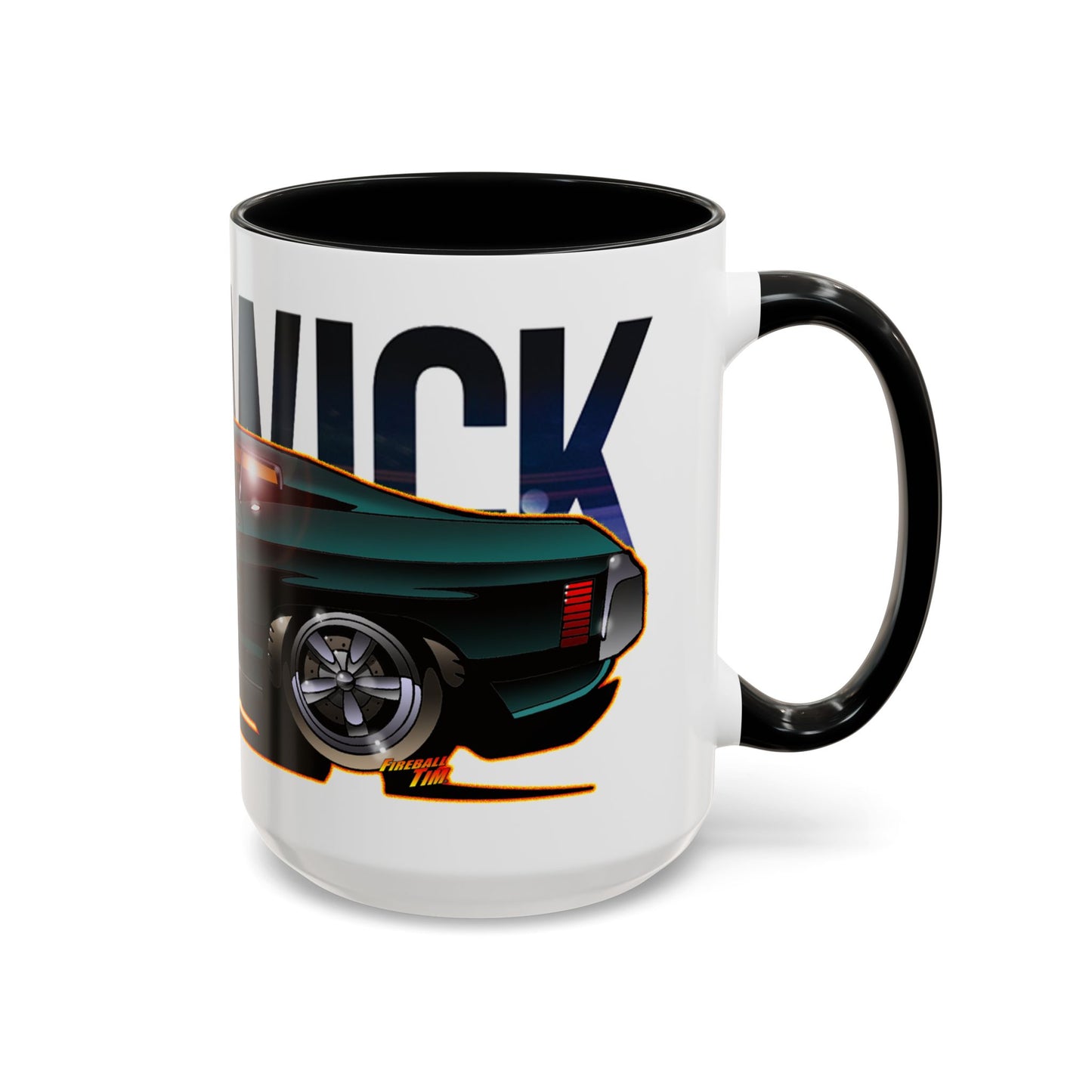 JOHN WICK Keanu Reeves 1970 CHEVROLET CHEVELLE SS 396 Concept Art Coffee Mug 2 Sizes