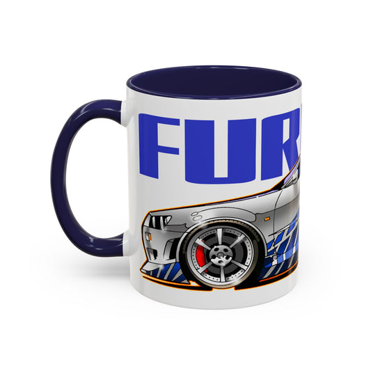 FAST AND FURIOUS NISSAN SKYLINE GTR Collectible Fireball Art Coffee Mug - 2 Sizes