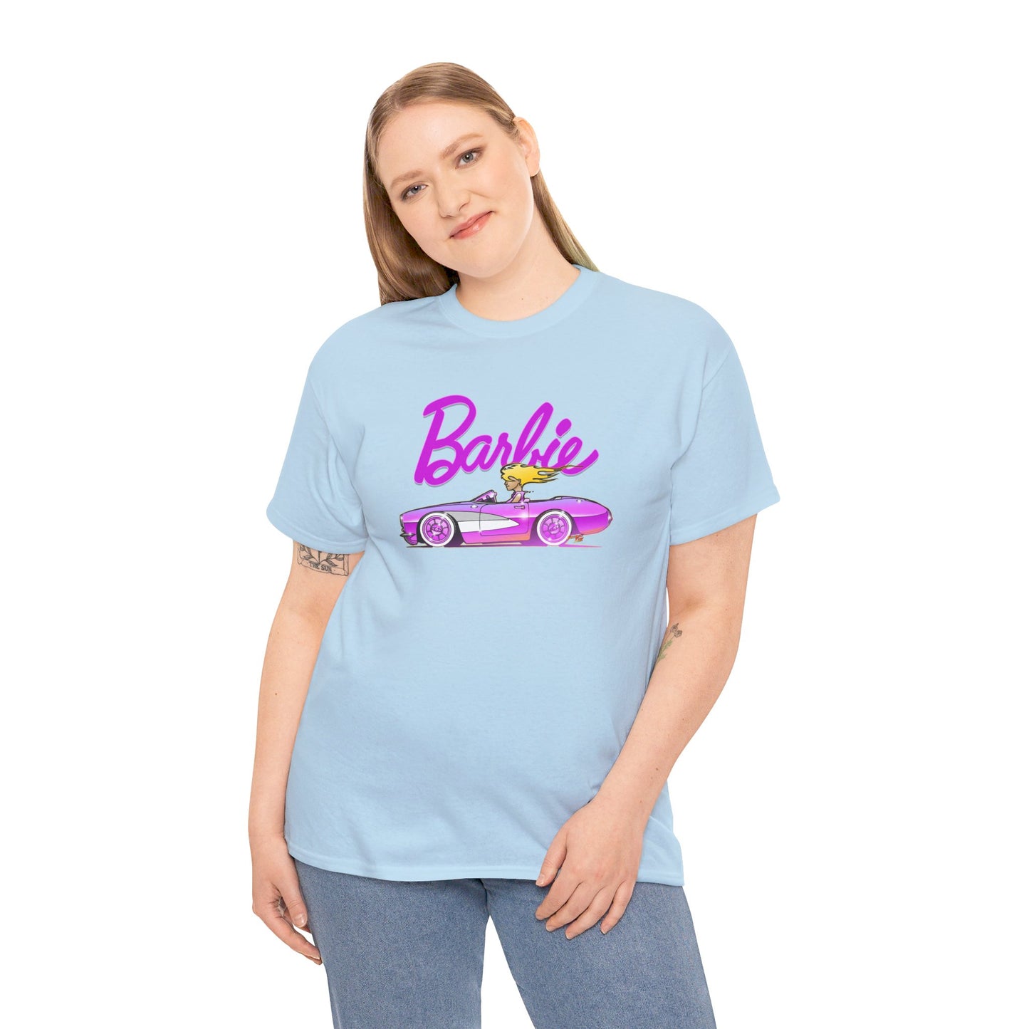 BARBIE CORVETTE Concept Art Cotton Tee 8 Colors