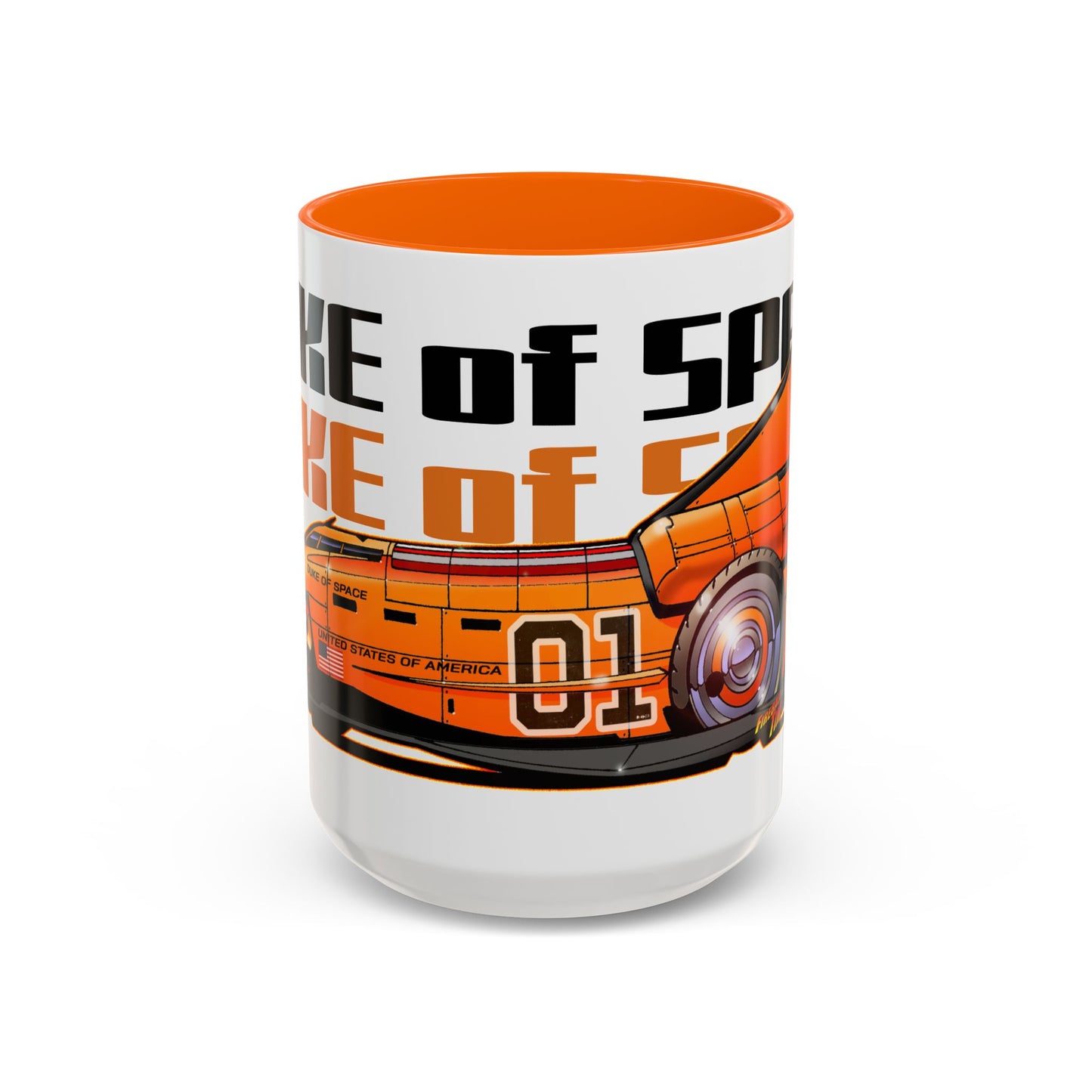 DUKE OF SPACE Dukes of Hazzard Space Shuttle Collectible Coffee Mug - 2 Sizes
