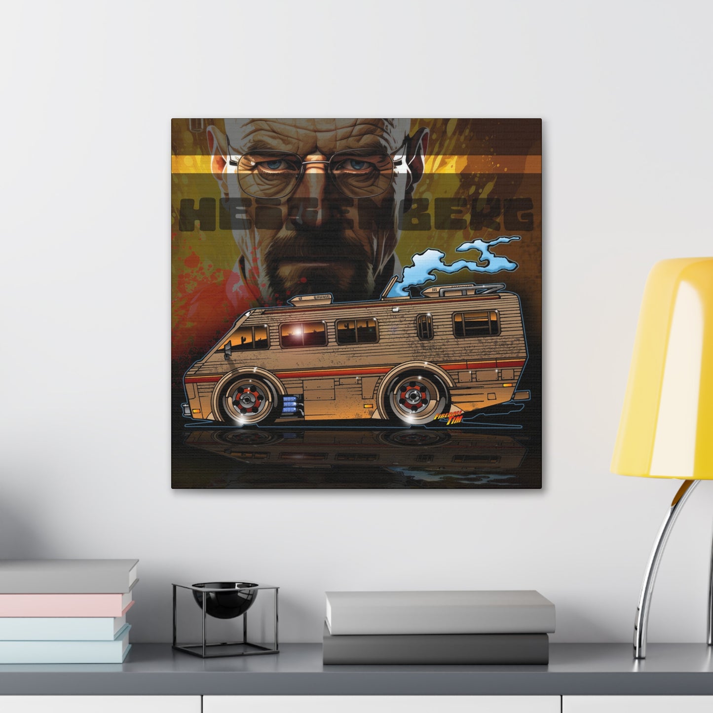 BREAKING BAD WINNEBAGO RV Concept Art MASTERPRINT 3 Sizes