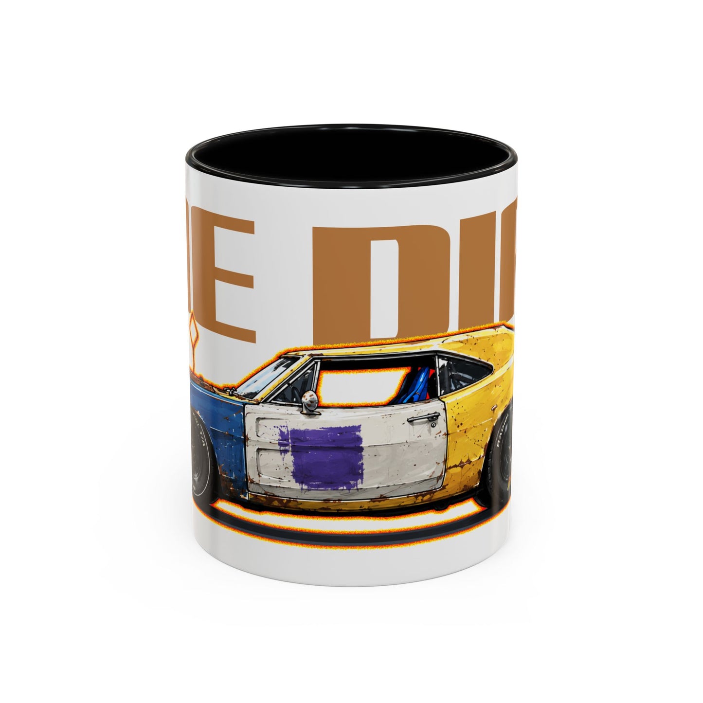 JOE DIRT 1969 Dodge Charger Daytona Collectible Fireball Art Coffee Mug - 2 Sizes