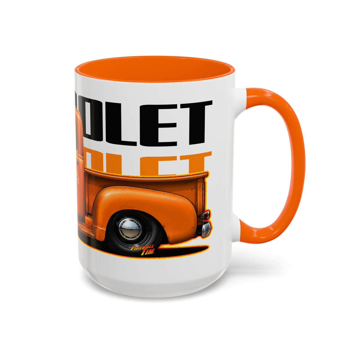 CHEVROLET 1949 C1500 PICKUP TRUCK Collectible Fireball Art Coffee Mug - 2 Sizes