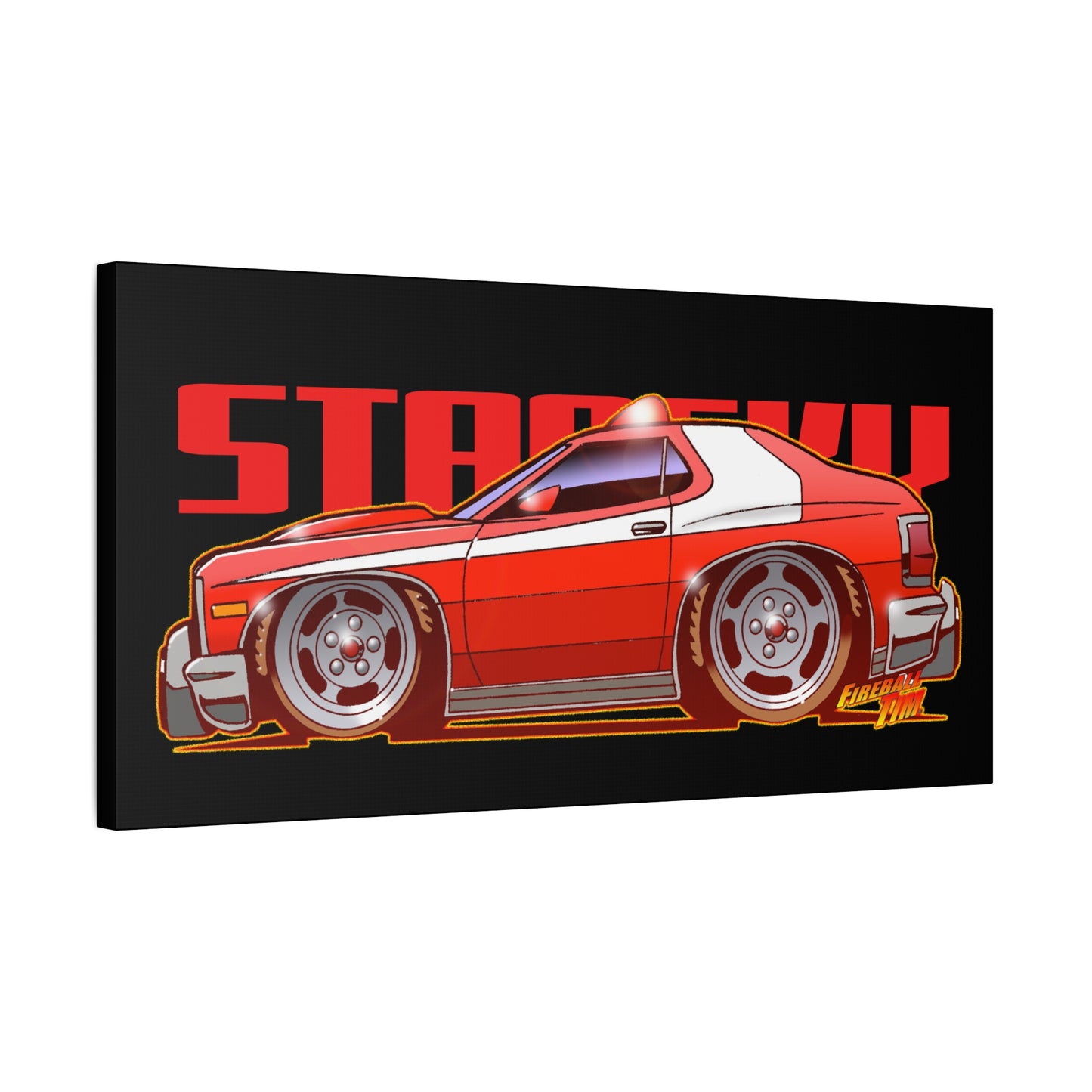 STARSKY Torino Fireball Canvas Art Print - 11x14