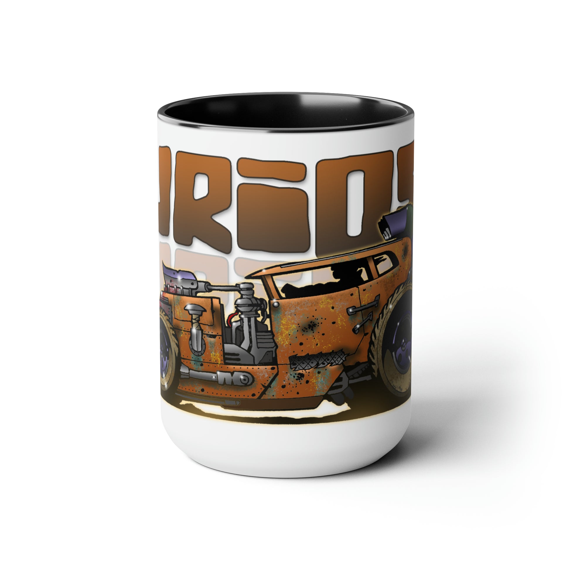 FURIOSA Mad Max Movie Car Hot Rod Coffee Mug 15oz-Mug-Fireball Tim Garage