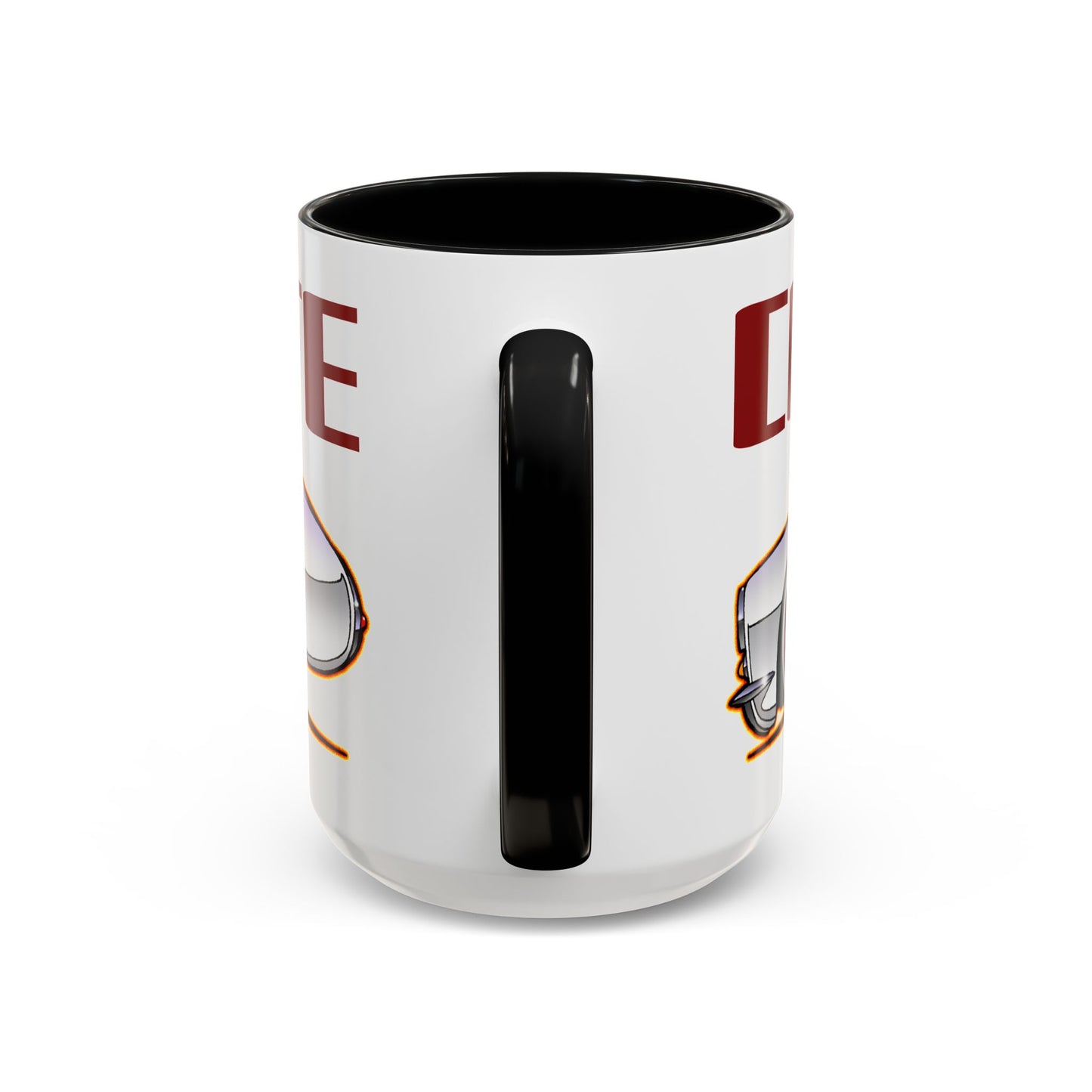 CORVETTE 1957 Collectible Fireball Art Coffee Mug - 2 Sizes