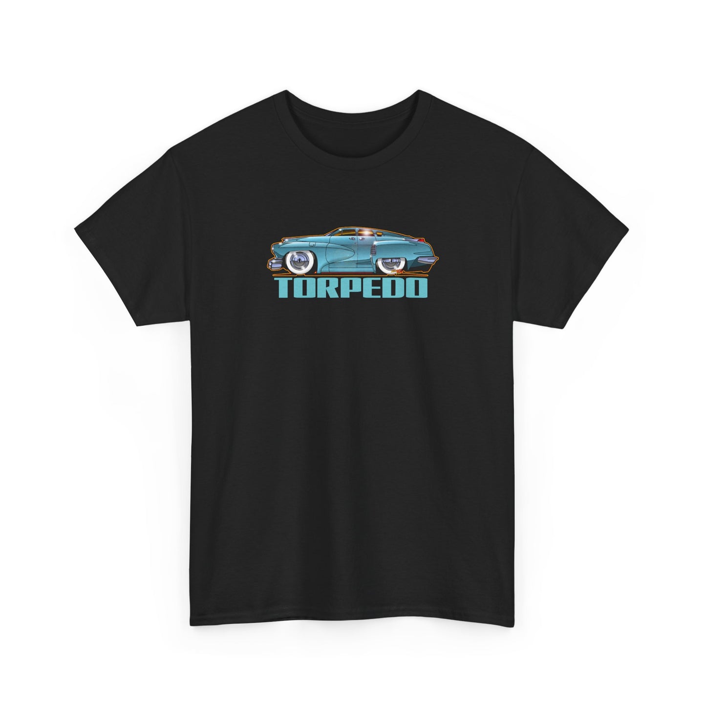 TUCKER TORPEDO 48 Collectible Fireball Art Cotton Tees
