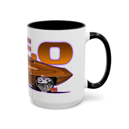 UFO ED STRAKER CAR TV Car Concept Art Coffee Mug 2 Sizes-Mug-Fireball Tim Garage