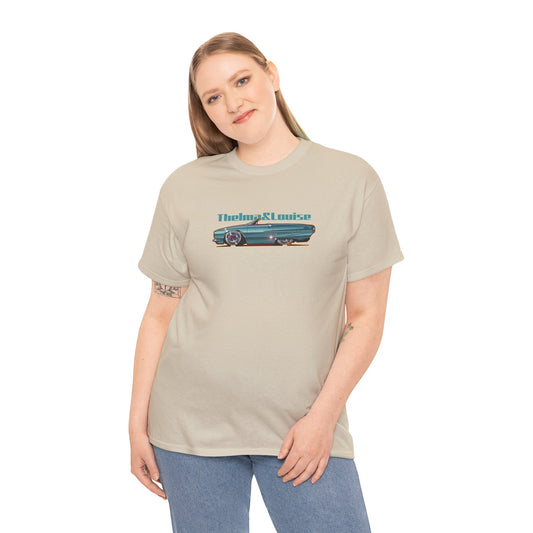 THELMA & LOUISE 1966 Ford Thunderbird Heavy Cotton Tee - Multiple Sizes