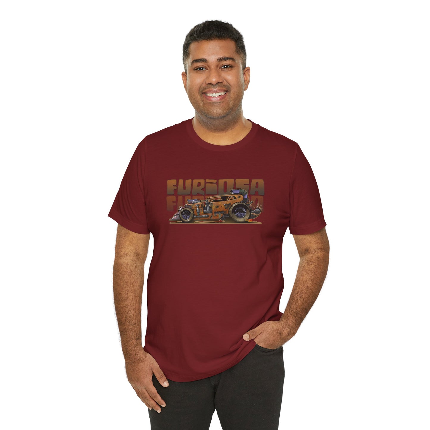 FURIOSA Mad Max Movie Hot Rod Short Sleeve Tee Shirt - 12 Colors