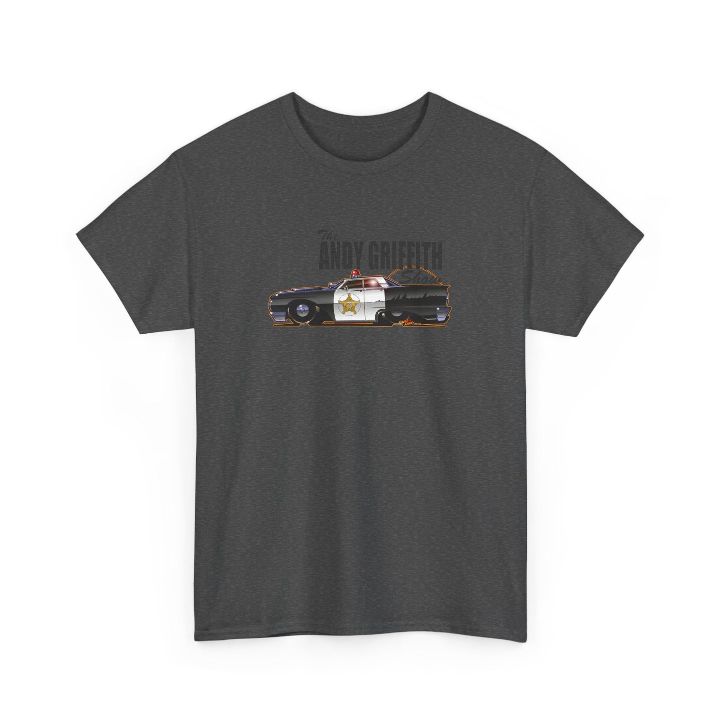 ANDY GRIFFITH SHOW 1963 Ford Galaxie Police Car Tee Shirt 12 Colors