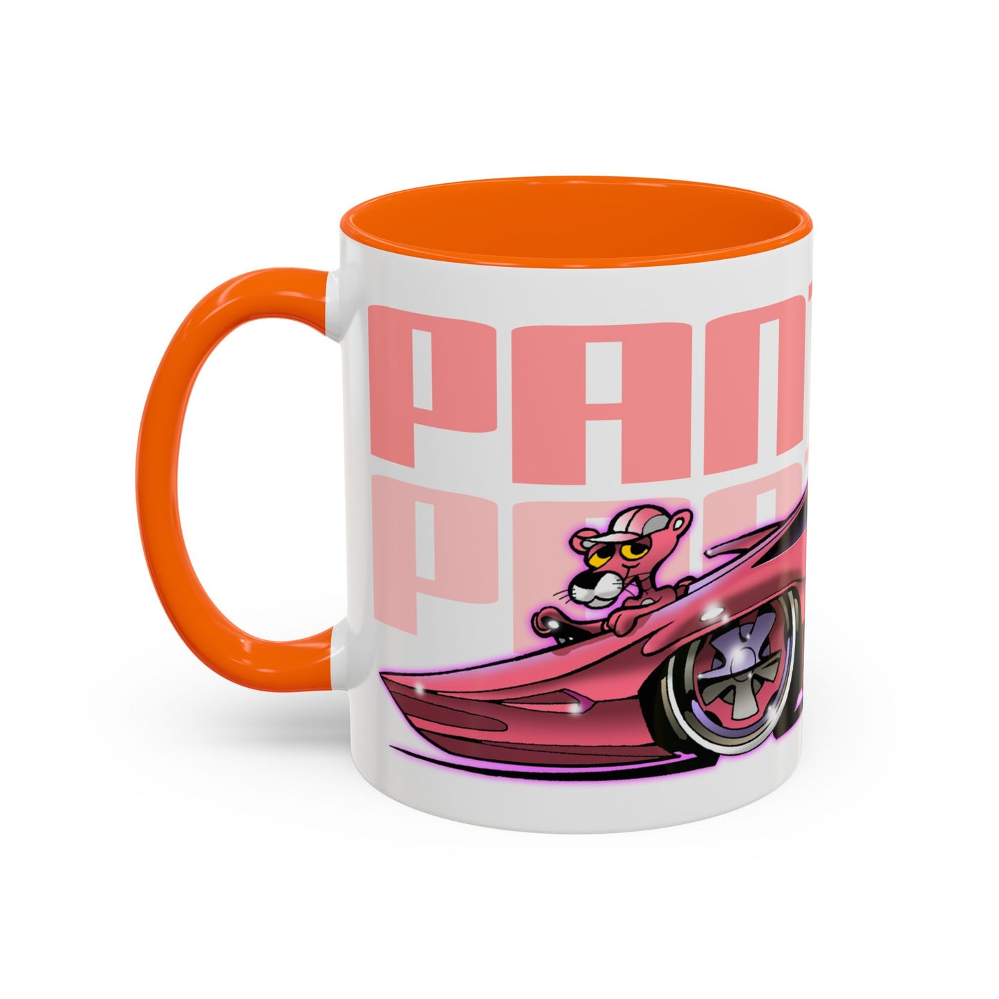 PINK PANTHER PANTHERMOBILE Collectible Coffee Art Mug - 2 Sizes