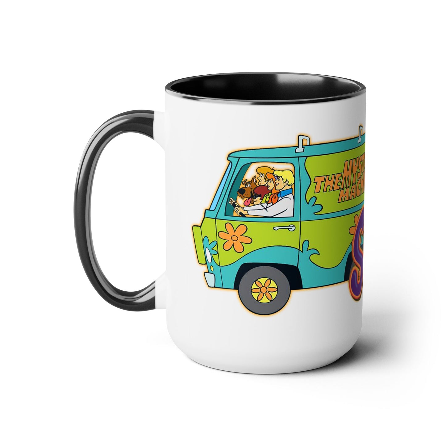 SCOOBY DOO MYSTERY MACHINE Cartoon Coffee Mug 15oz