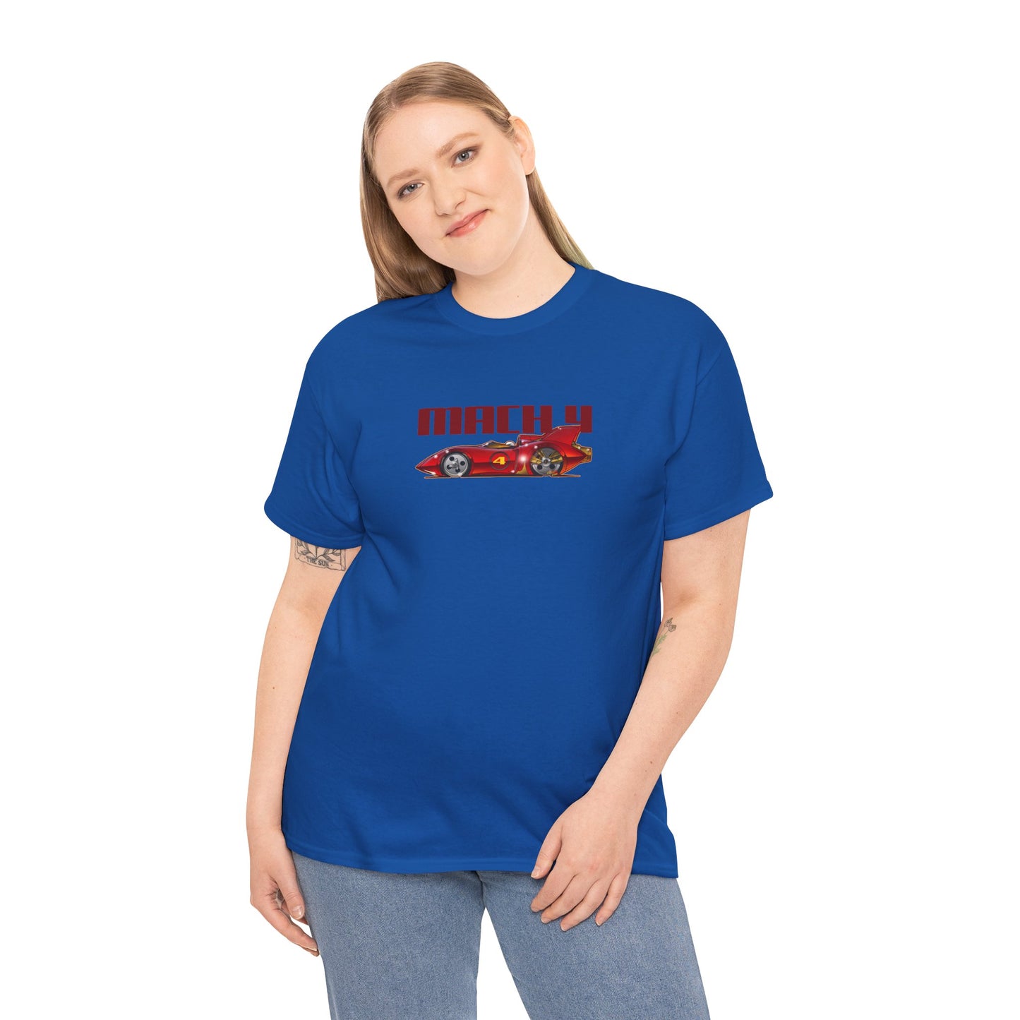 SPEED RACER MACH 4 Fireball Art Cotton Tee Shirt - Colors