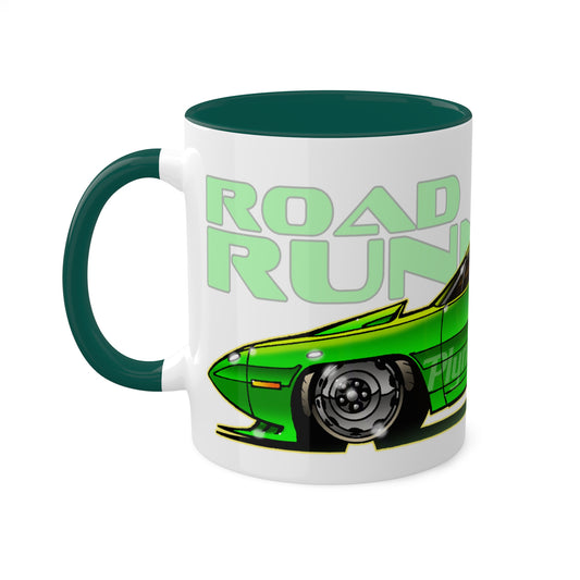 PLYMOUTH ROAD RUNNER SUPERBIRD Custom Muscle Car Art Coffee Mug 11oz
