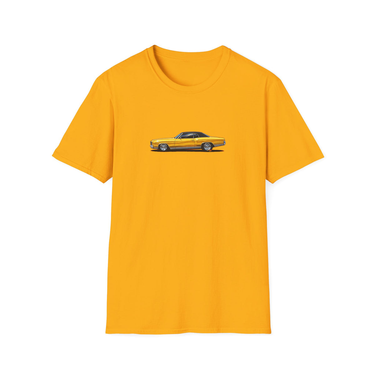 CHEVROLET MONTE CARLO 1972 Collectible Fireball Art TeeShirt