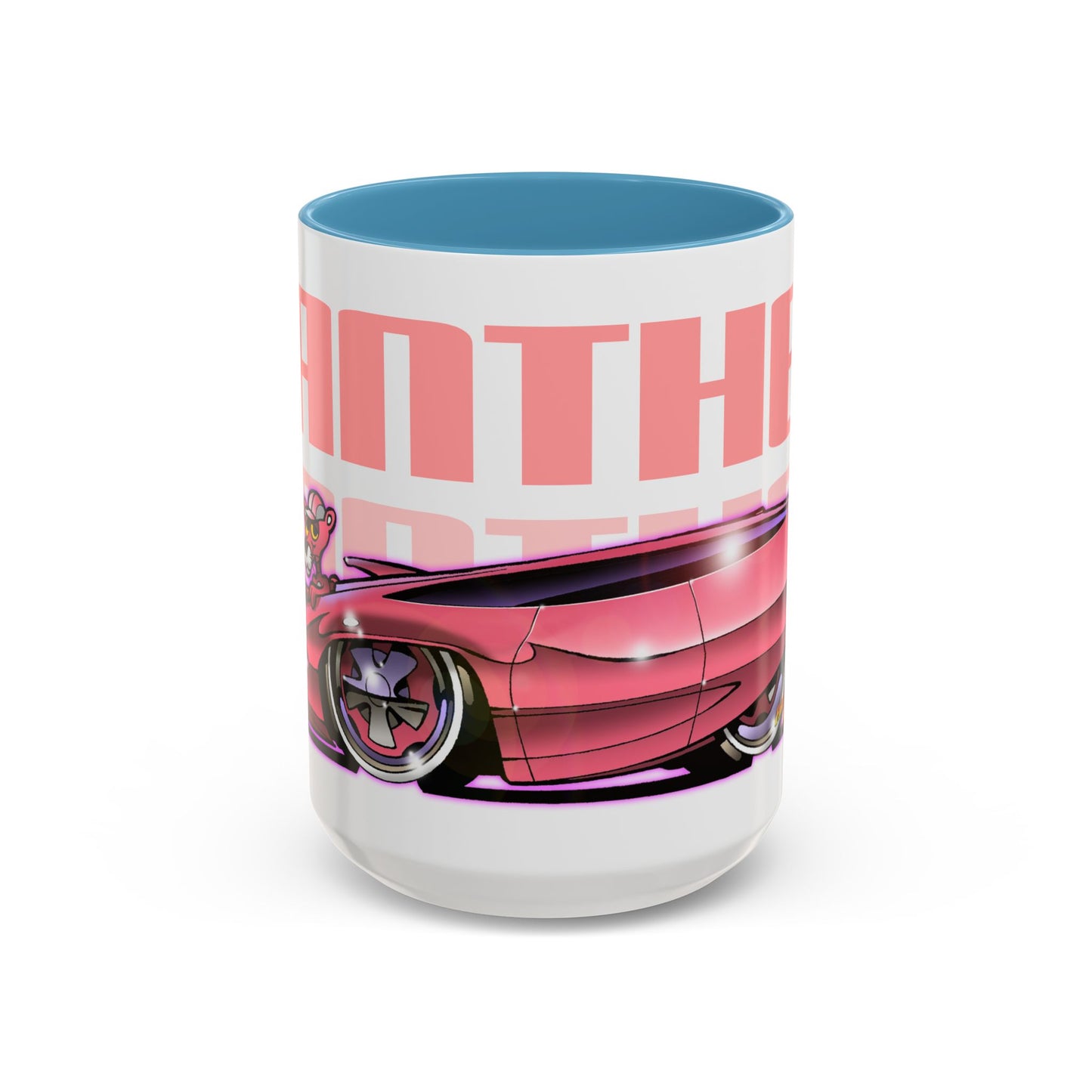 PINK PANTHER PANTHERMOBILE Collectible Coffee Art Mug - 2 Sizes