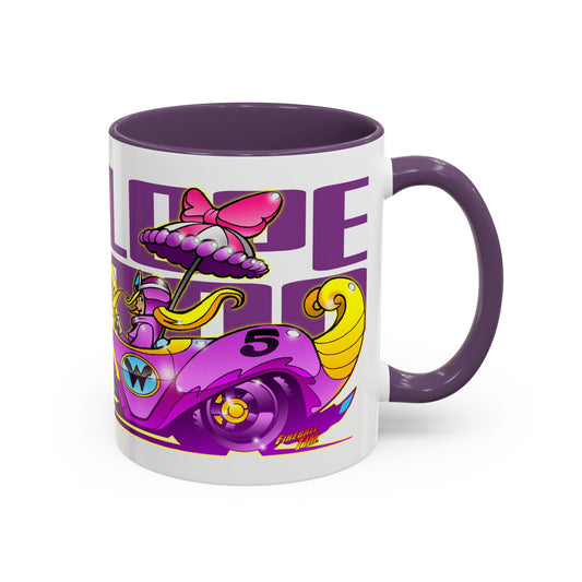 PENELOPE PITSTOP Wacky Races Cartoon Collectible Fireball Art Coffee Mug - 2 Sizes