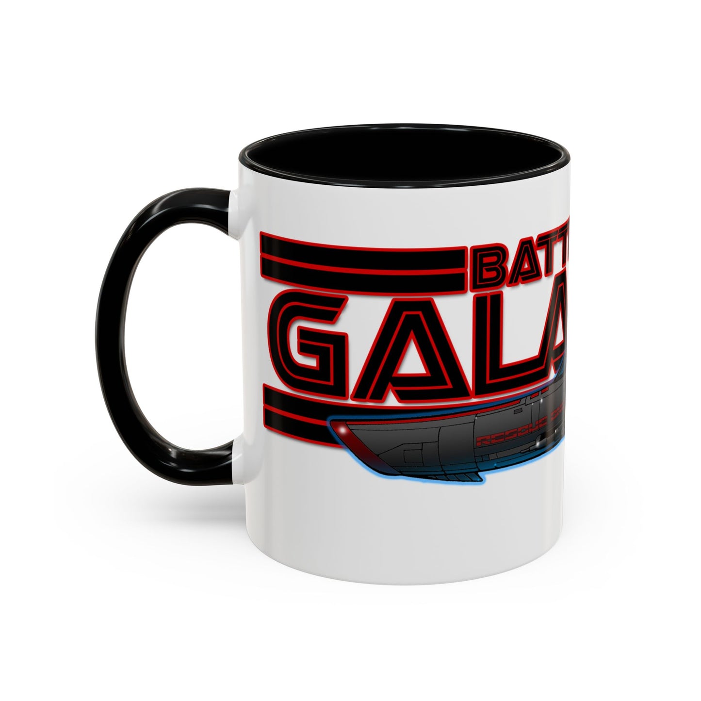 BATTLESTAR GALACTICA Colonial Viper Concept Art Logo Coffee Mug 2 Sizes