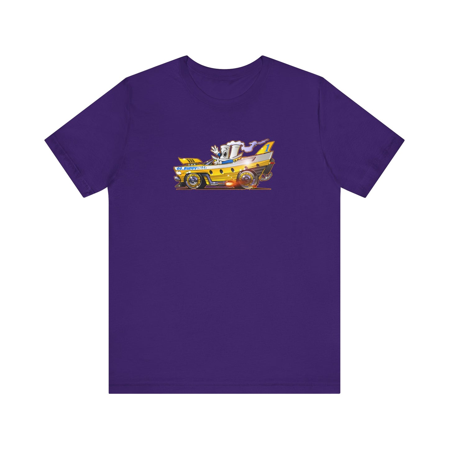 BUDDY CRUISE BUDDYMOBILE Custom Car Art Short Sleeve Tee in 17 Colors