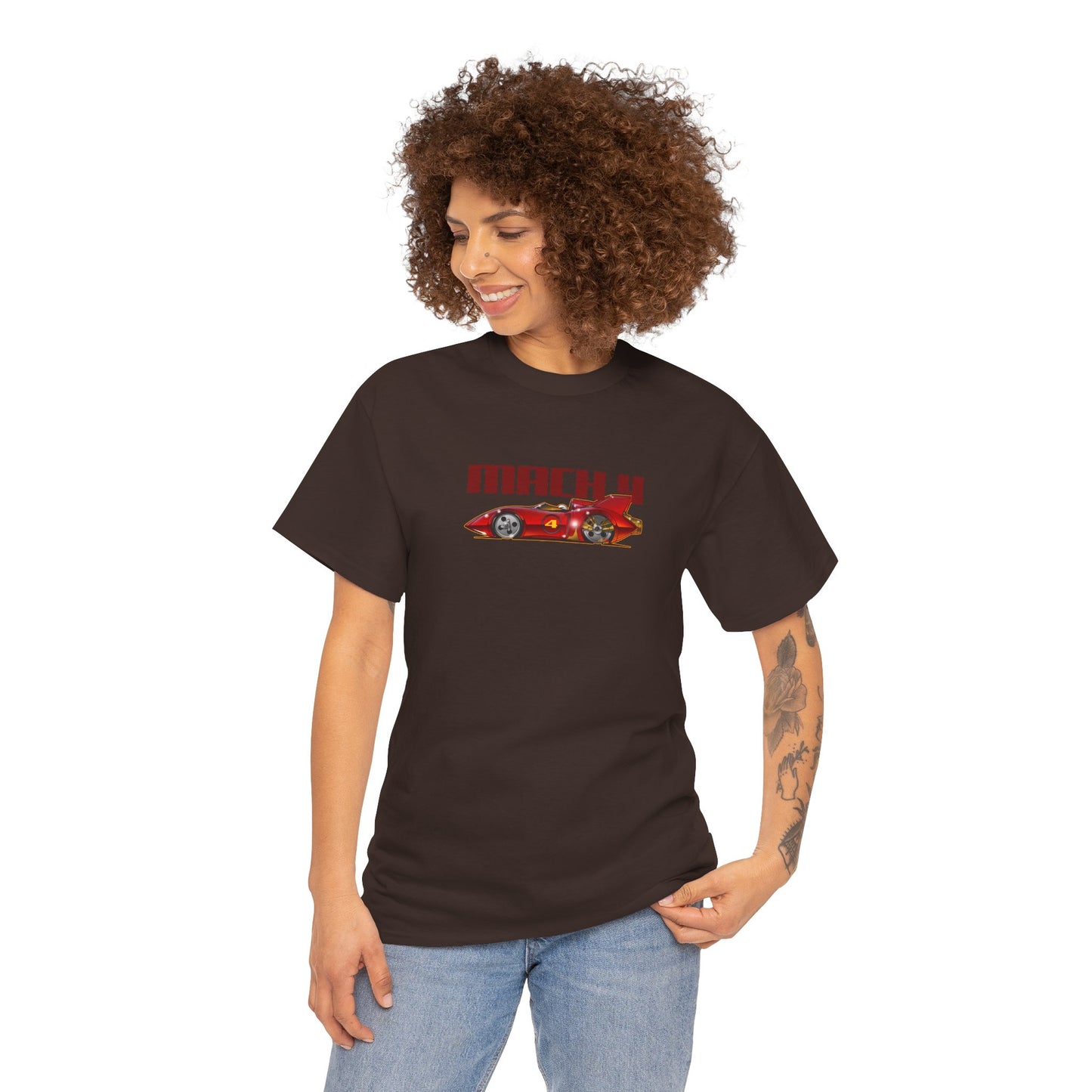 SPEED RACER MACH 4 Fireball Art Cotton Tee Shirt - Colors