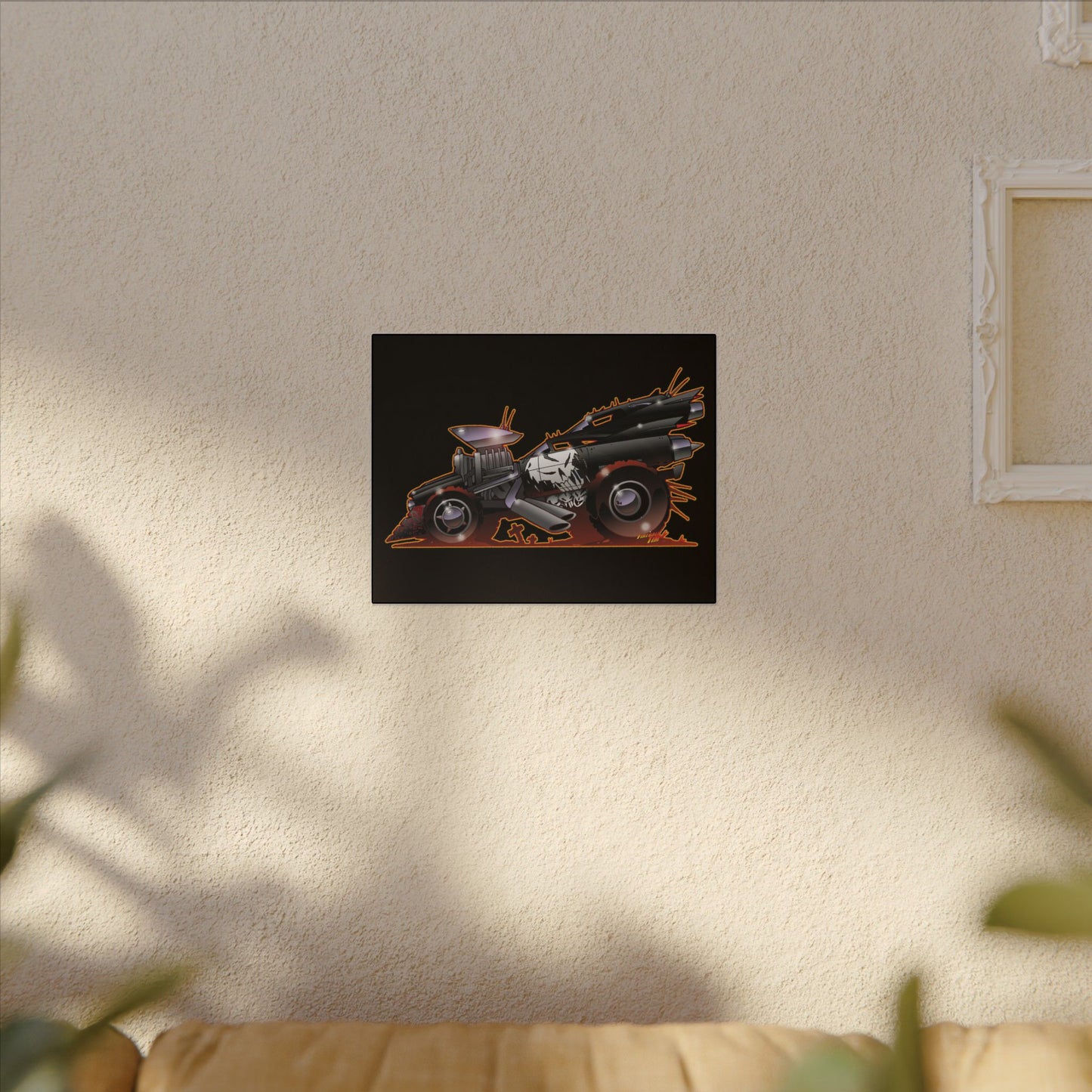 CADILLAC MAX by Gokart Mozart Fireball Art Canvas Print - 11x14