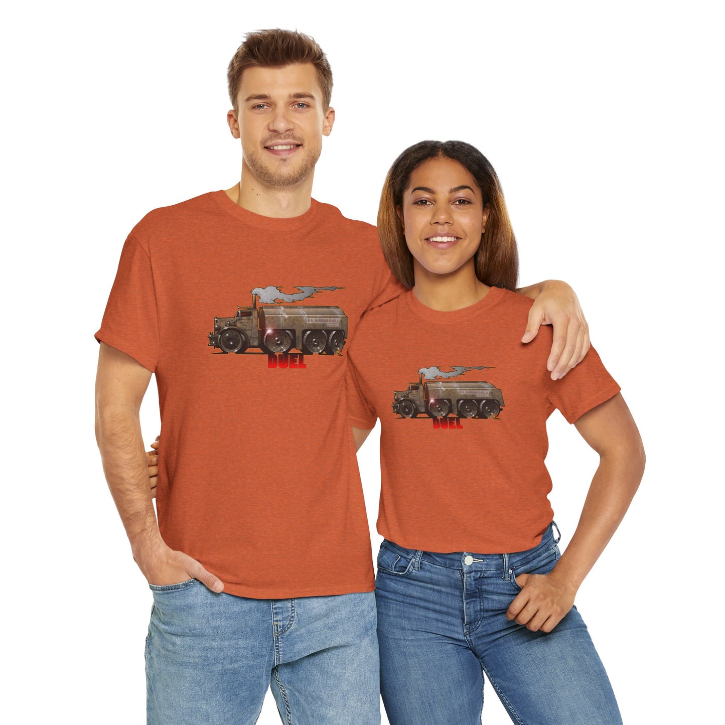 DUEL Movie Truck Concept Art Heavy Cotton Tee 13 Colors