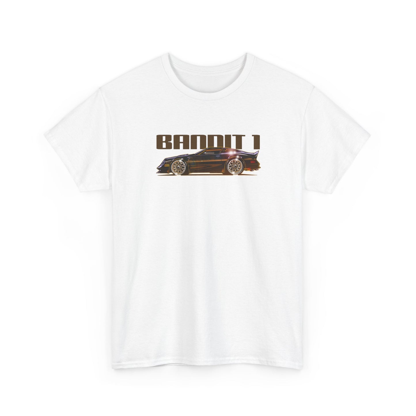 SMOKEY AND THE BANDIT Pontiac Trans Am Fireball Art Premium Tee Shirt - Mutiple Colors