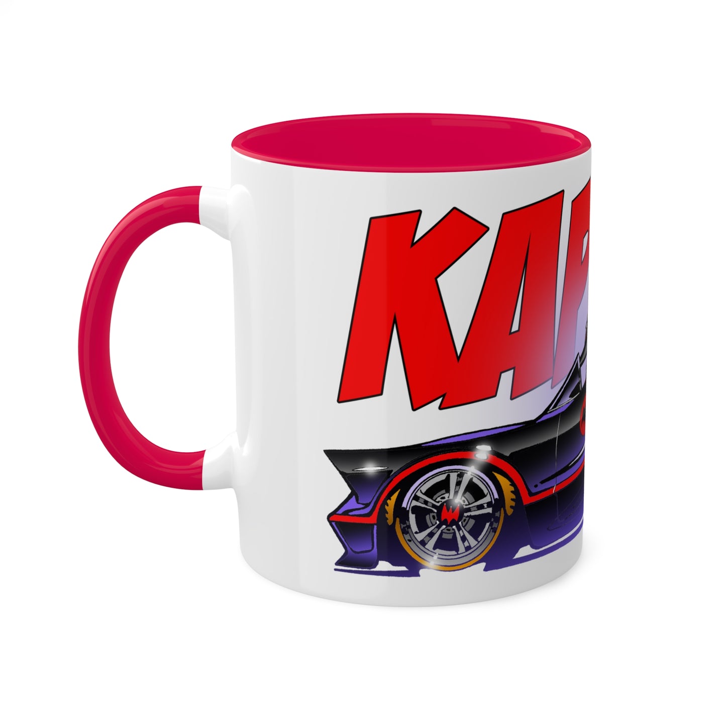 BATMOBILE 1966 KAPOW TV Show Concept Art Coffee Mug 11oz 2 Colors