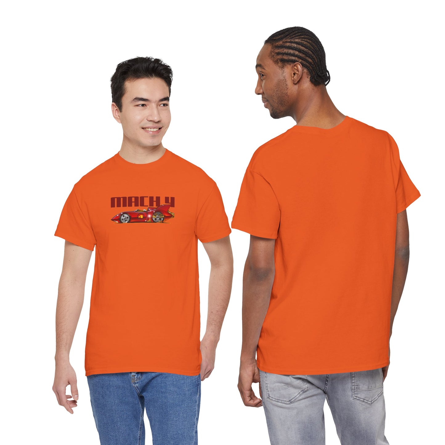 SPEED RACER MACH 4 Fireball Art Cotton Tee Shirt - Colors