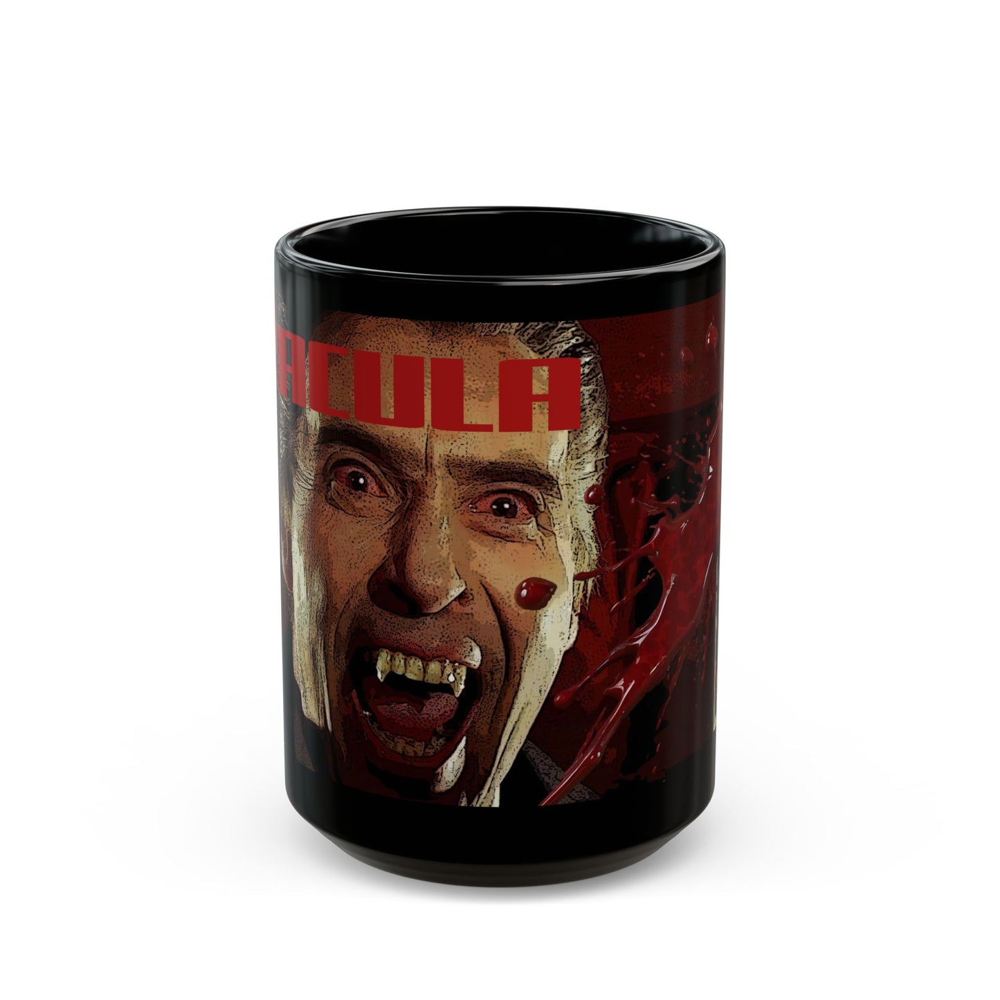 VINTAGE DRACULA Halloween Fireball Mug - 2 Sizes