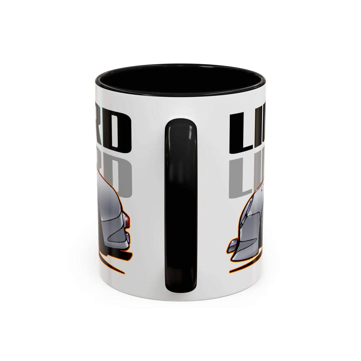 JAMES DEAN PORSCHE 550 Spyder Lil' Bastard Fireball Art Coffee Mug - 2 Sizes