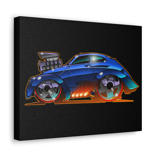 VW BUG HOT WHEELS Diecast Sweet Sixteen Concept Art Canvas Print 11x14