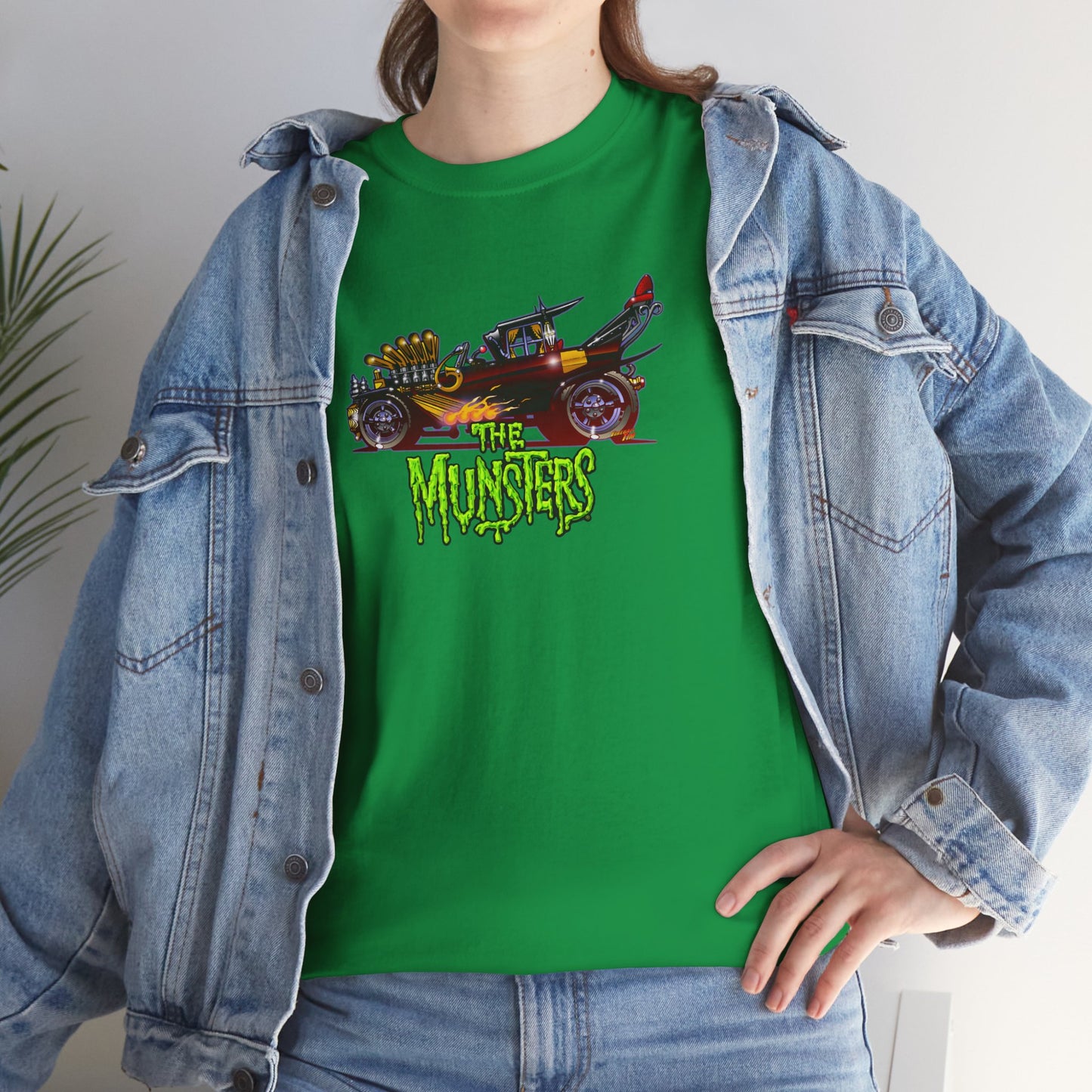 THE MUNSTERS TV Show Munster Koach Concept Art Cotton Tee Shirt 11 Colors