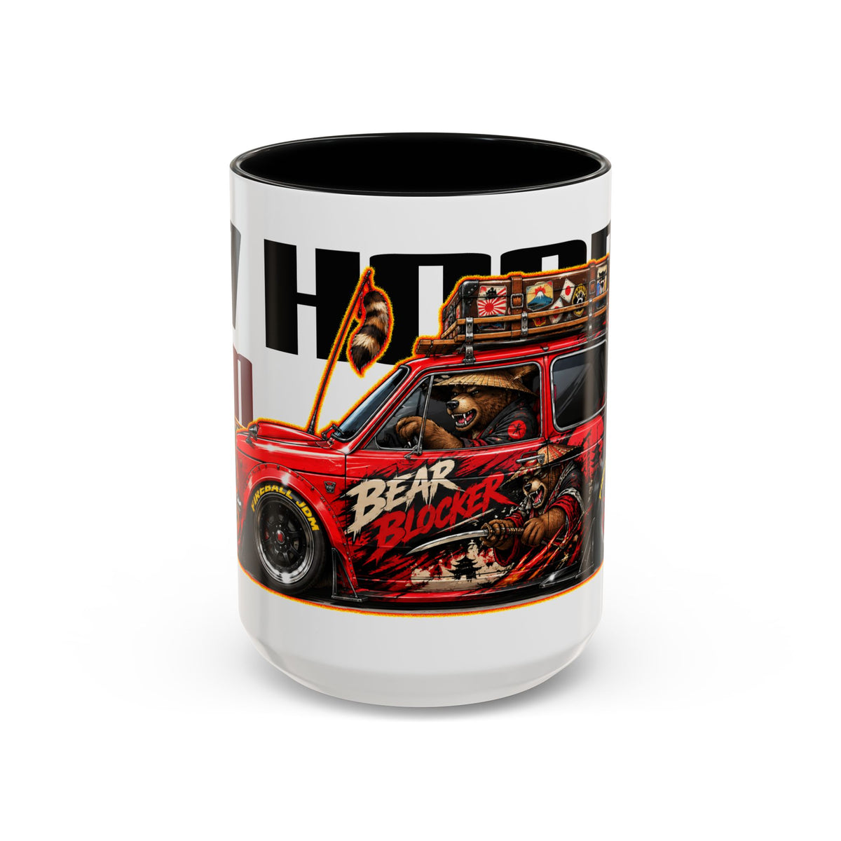 JDM 1967 HONDA 600 Collectible Fireball Art Coffee Mug - 2 Sizes