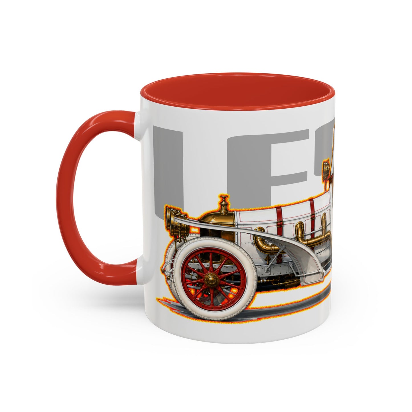 THE GREAT RACE Leslie Special Collectible Fireball Art Coffee Mug - 2 Sizes