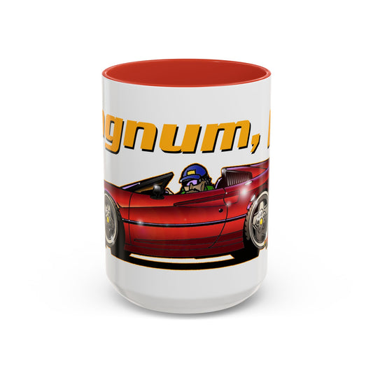 MAGNUM PI FERRARI 308 GTS Concept Art Coffee Mug 2 Sizes 2 Colors-Mug-Fireball Tim Garage
