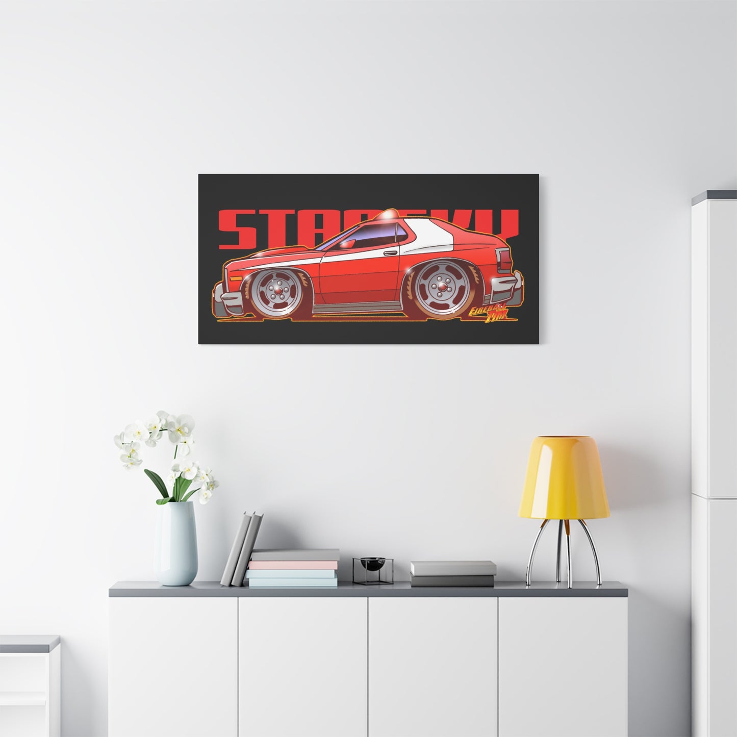 STARSKY Torino Fireball Canvas Art Print - 11x14