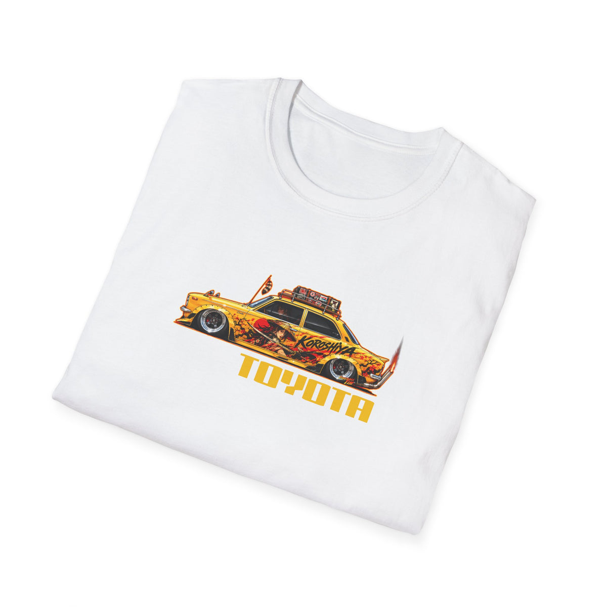 JDM TOYOTA COROLLA 1966 Collectible Fireball Art Collectible Fireball Art TeeShirt