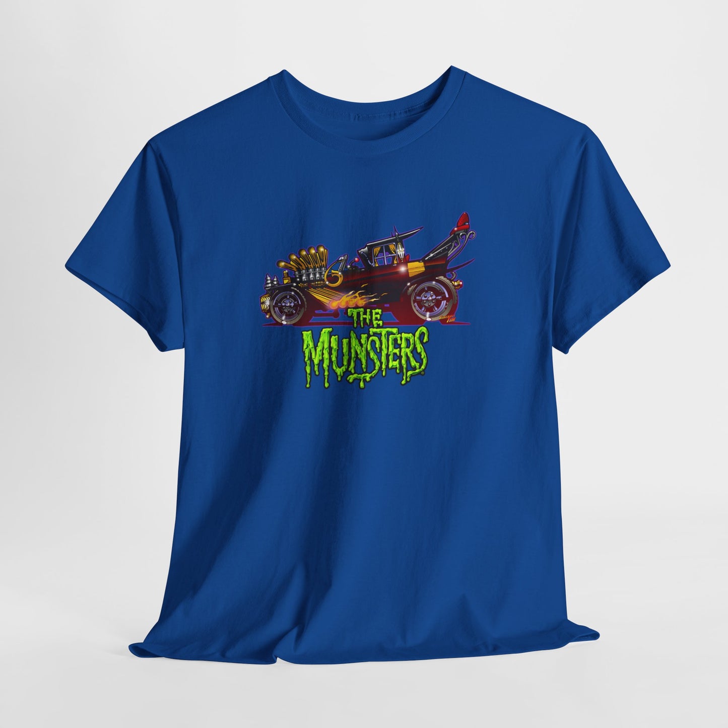 THE MUNSTERS TV Show Munster Koach Concept Art Cotton Tee Shirt 11 Colors