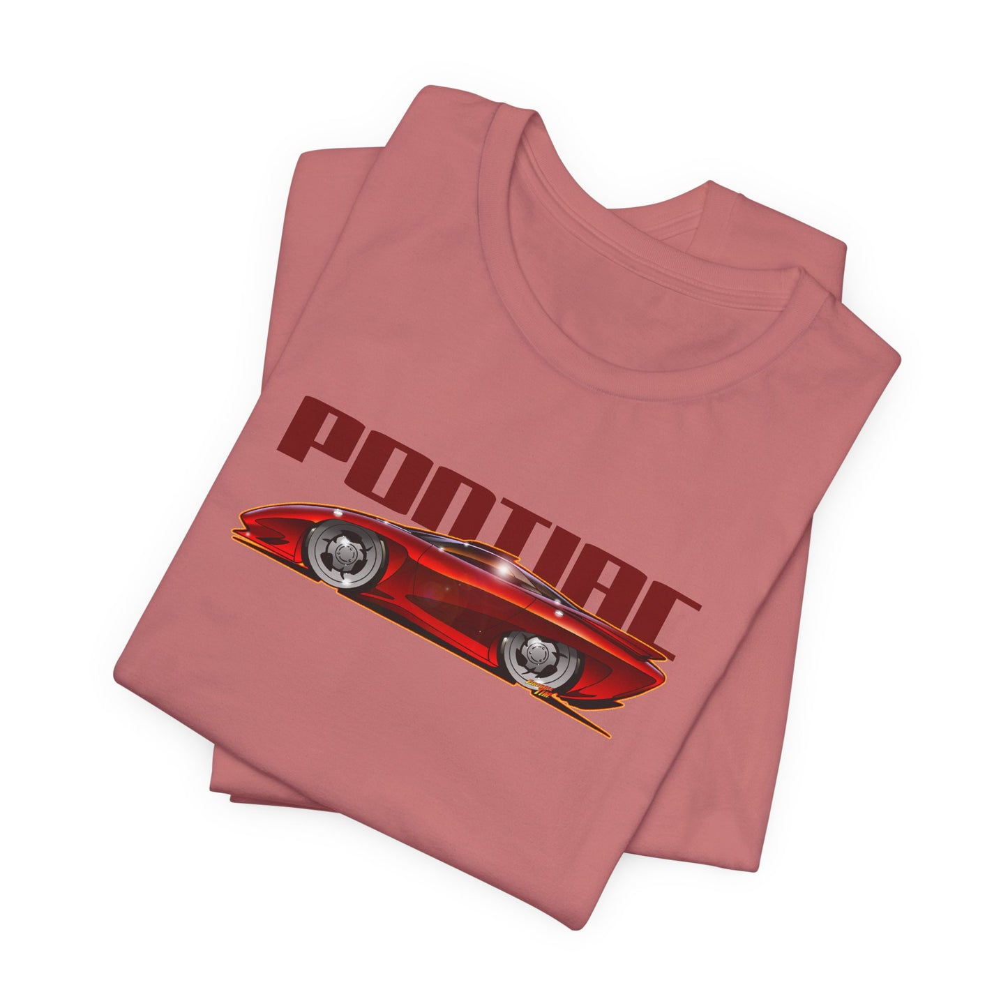 PONTIAC BANSHEE Concept Car Collectible Fireball Art Tee Shirt