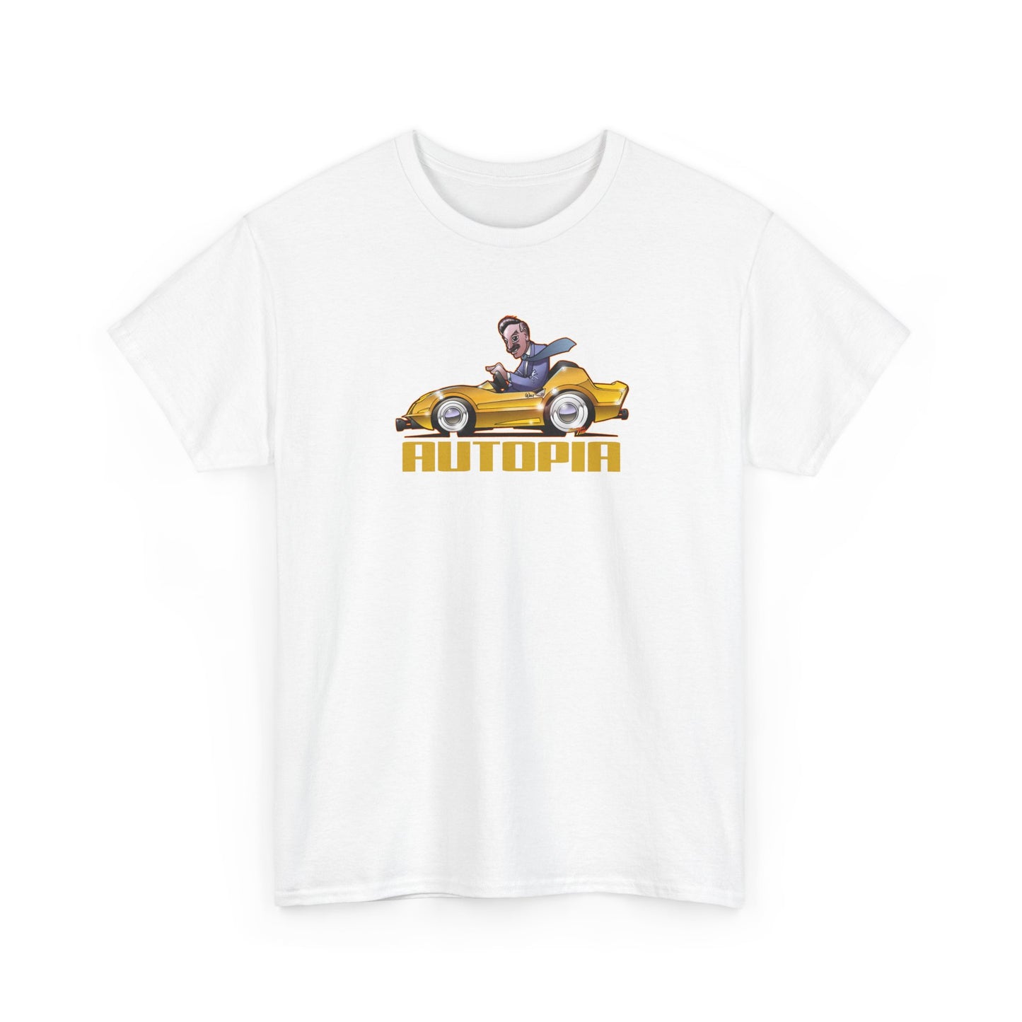 AUTOPIA CLASSIC Walt Disney Fireball Art Tee Shirt - Multiple Colors