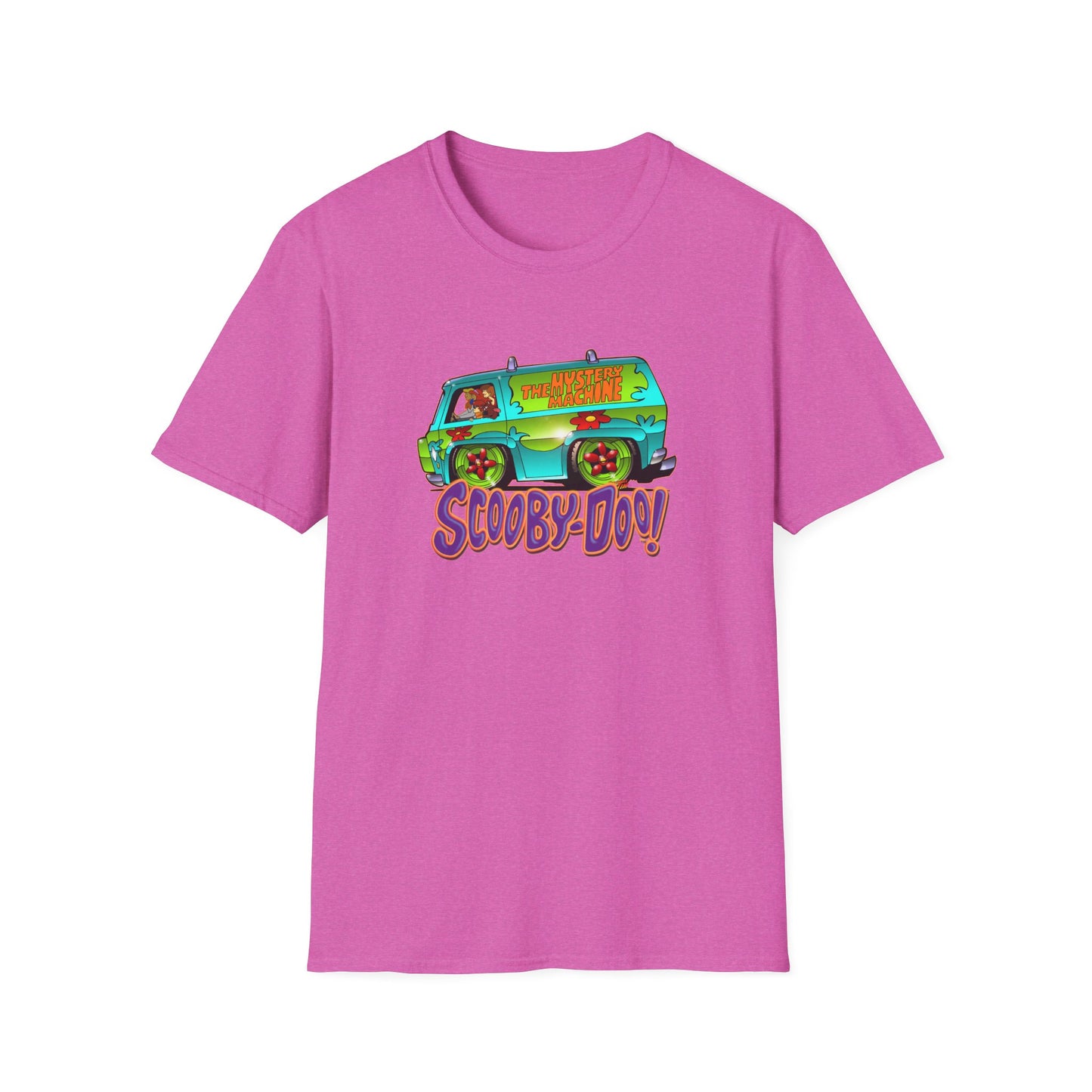 SCOOBY DOO MYSTERY MACHINE VAN Concept Art Softstyle T-Shirt 12 Colors