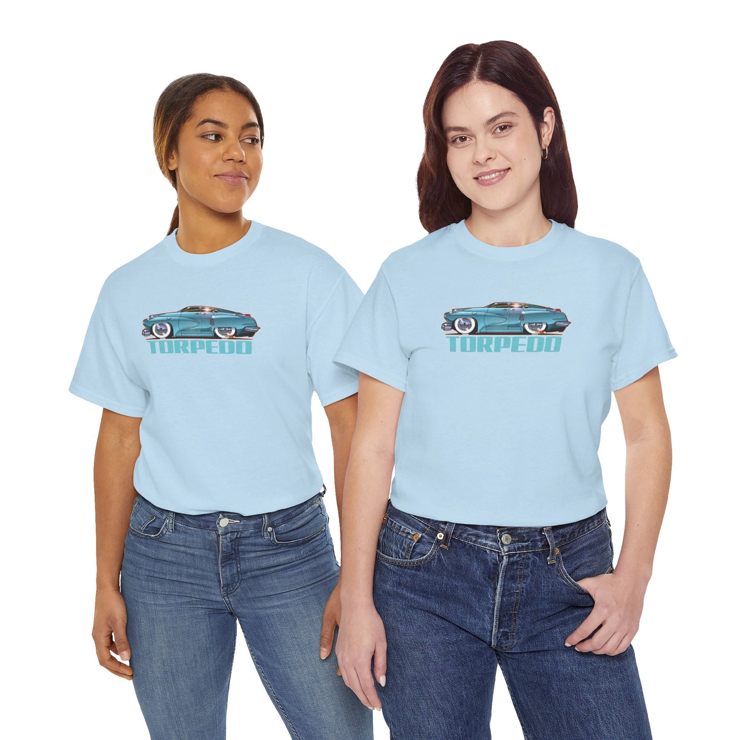 TUCKER TORPEDO 48 Collectible Fireball Art Cotton Tees